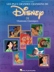 DISNEY - LES PLUS GRANDES CHANSONS EN FRANCAIS P/V/G