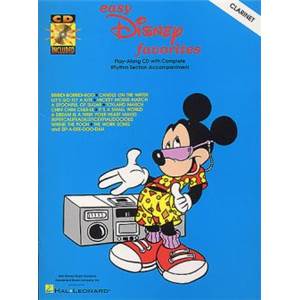 DISNEY - EASY FAVORITES CLARINETTE + CD