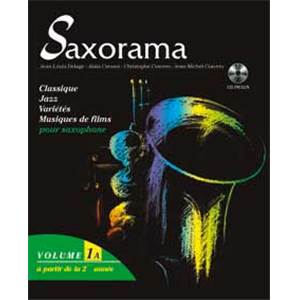 DELAGE/CRESSOT C/CRAVERO - SAXORAMA VOL.1A + CD