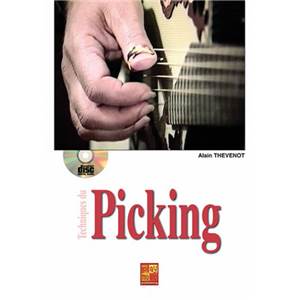 THEVENOT ALAIN - TECHNIQUES DU PICKING METHODE GUITARE + CD