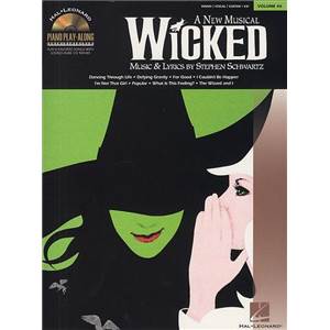 SCHWARTZ STEPHEN - PIANO PLAY ALONG VOL.046 WICKED + CD