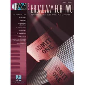 COMPILATION - PIANO DUETS PLAY ALONG VOL.3 BROADWAY FOR TWO + CD