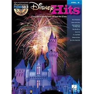 DISNEY - BEGINNING PIANO SOLO PLAY ALONG VOL.006 DISNEY HITS + CD