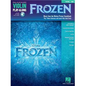 COMPILATION - VIOLIN PLAY ALONG VOL.048 FROZEN LA REINE DES NEIGES + CD