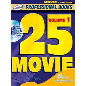 COMPILATION - 25 MOVIE FOR C INSTRUMENTS VOL.1 + CD