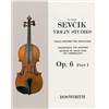 SEVCIK OTAKAR - METHODE DE VIOLON POUR LES COMMENCANTS OP.6 PART 1