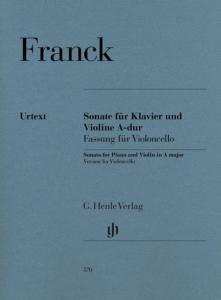 FRANCK CESAR - SONATE POUR VIOLON ET PIANO EN LA MAJ. - VIOLONCELLE ET PIANO