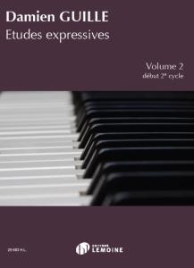 GUILLE DAMIEN - ETUDES EXPRESSIVES V2 (DEBUT 2EME CYCLE) - PIANO