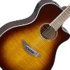 GUITARE FOLK ELECTRO-ACOUSTIQUE YAMAHA APX 600 FM TBS TOBACCO BROWN SUNBURST