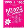 COMPILATION - 50 ANS DE CHANSONS PAROLES SEULES