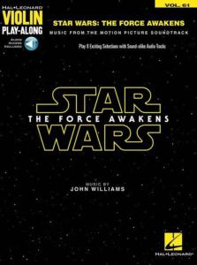 COMPILATION - VIOLIN PLAYALONG VOL.061 STAR WARS THE FORCE AWAKENS + ONLINE AUDIO ACCESS