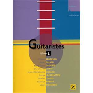 COMPILATION - GUITARISTES VOL.1 TAB