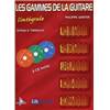 GANTER PHILIPPE - LES GAMMES DE LA GUITARE SOLFEGE ET TABLATURES + 3CD