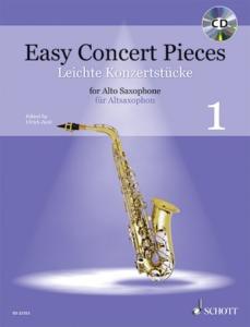 EASY CONCERT PIECES VOL.1 +CD - SAXOPHONE MIB ET PIANO