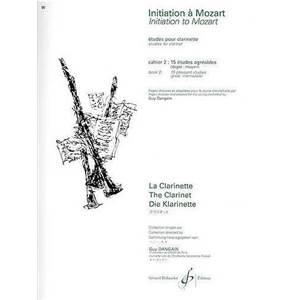 MOZART W.A. - INITIATION A MOZART VOL.2 15 ETUDES AGREABLES NIVEAU MOYEN