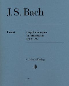 BACH JEAN SEBASTIEN - CAPRICCIO BWV 992 (VERSION  AVEC DOIGTES) - PIANO