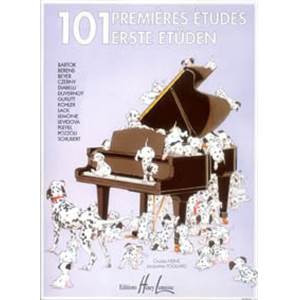 HERVE CHARLES / POUILLARD JACQUELINE - 101 PREMIERES ETUDES POUR PIANO