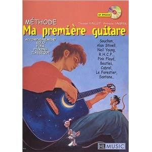 LARBIER/VAILLOT - MA PREMIERE METHODE DE GUITARE + CD