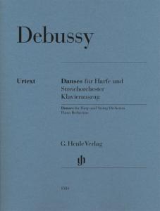 DEBUSSY CLAUDE - DANSES POUR HARPE ET ORCHESTRE A CORDES - HARPE ET PIANO