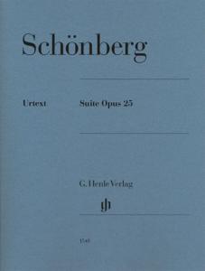 SCHOENBERG ARNOLD - SUITE OPUS 25 - PIANO