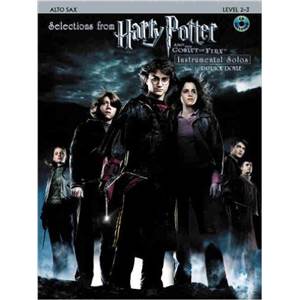 COMPILATION - HARRY POTTER GOBLET OF FIRE ALTO SAXOPHONE + CD