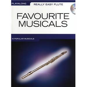 COMPILATION - REALLY EASY FLUTE FAVOURITE MUSICALS + CD