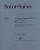 SAINT-SAENS CAMILLE - CONCERTO POUR VIOLONCELLE No1 OP.33 EN LA MIN. - VIOLONCELLE ET PIANO