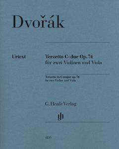 DVORAK ANTON - TERZETTO OPUS 74 EN DO MAJEUR - 2 VIOLONS ET ALTO (PARTIES SEPAREES)