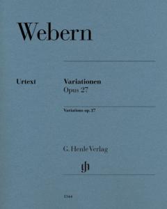 WEBERN ANTON - VARIATIONS OP.27 - PIANO