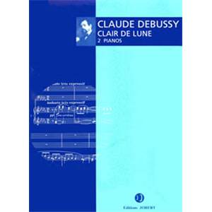 DEBUSSY CLAUDE - CLAIR DE LUNE - 2 PIANOS