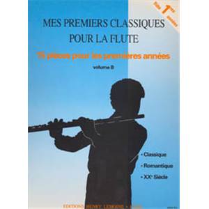 MES PREMIERS CLASSIQUES B - FLUTE ET PIANO