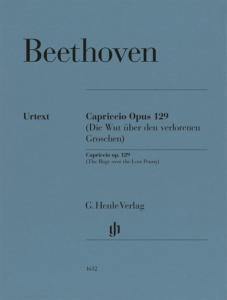 BEETHOVEN LUDWIG VAN - CAPRICCIO OPUS 129 - PIANO