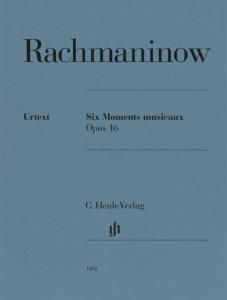 RACHMANINOFF SERGUEI - SIX MOMENTS MUSICAUX OPUS 16 - PIANO