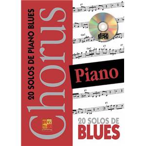 DOIGNON PHILIPPE - CHORUS 20 SOLOS DE BLUES POUR PIANO + CD