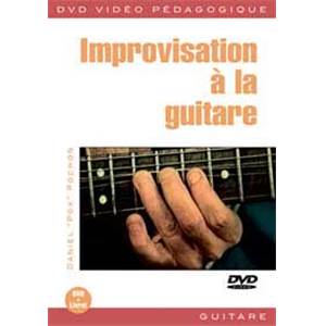 POCHON DANIEL POX - DVD IMPROVISATION A LA GUITARE