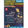 REBILLARD JEAN JACQUES - COMPLETE ELECTRIC GUITARS LA METHODE VOL.1 + CD