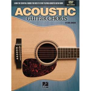 JOHNSON CHAD - ACOUSTIC GUITAR CHORDS + DVD