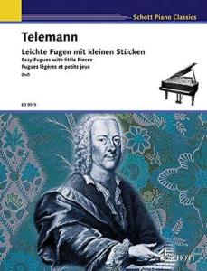 TELEMANN G.P. - LEICHTE FUGEN MIT KLEINEN STUCKEN TWV 30:21-26 - PIANO