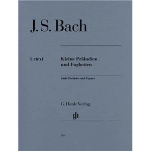 BACH JEAN SEBASTIEN - PETITS PRELUDES ET FUGUES