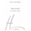 ROUSSEL ALBERT - VOCALISE - SAXOPHONE MIB ET PIANO