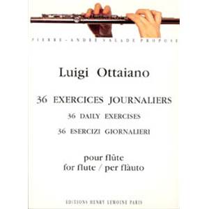 OTTAIANO LUIGI - EXERCICES JOURNALIERS (36) - FLUTE
