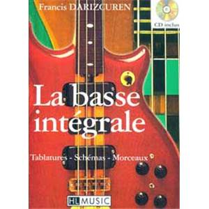 DARIZCUREN FRANCIS - BASSE INTEGRALE METHODE DE BASSE + CD