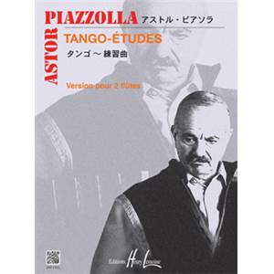 PIAZZOLLA ASTOR - TANGO - ETUDES (6) OU ETUDES TANGUISTIQUES - 2 FLUTES