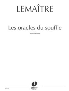 LEMAITRE DOMINIQUE - LES ORACLES DU SOUFFLE - FLUTE BASSE