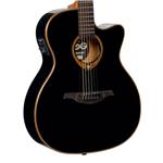 GUITARE FOLK LAG T100ACE BLK TRAMONTANE AUDITORIUM CUTAWAY