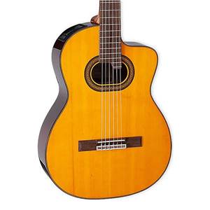 GUITARE ELECTRO-ACOUSTIQUE CLASSIQUE TAKAMINE GC6 CE NAT