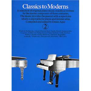 COMPILATION - CLASSICS TO MODERNS VOL.2 - PIANO