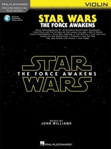 COMPILATION - INSTRUMENTAL PLAY-ALONG: STAR WARS THE FORCE AWAKENS VIOLIN  + ONLINE AUDIO ACCES