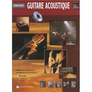 HORNE GREG - GUITARE ACOUSTIQUE DEBUTANT METHODE COMPLETE + CD