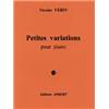 VERIN NICOLAS - PETITES VARIATIONS - PIANO